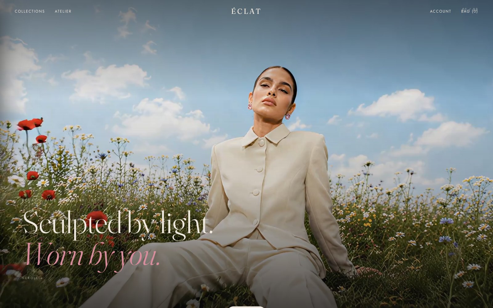 ÉCLAT — fine jewellery site